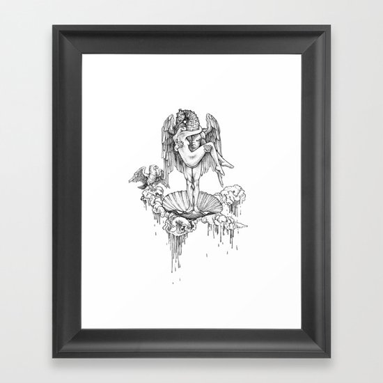 sweet with out the sour Framed Art Print