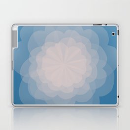 Camellia love - a blousy, maximalist flower print in pink Laptop & iPad Skin