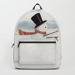 Snowman and Raccoon Backpack