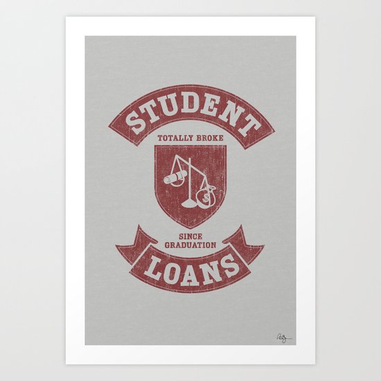 School Pride Art Print