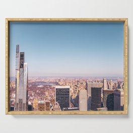 Central Park Views | Panoramic Photography | New York City Serving Tray