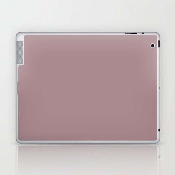 Mid-tone Pink-Purple Solid Color PPG Coffee Rose PPG1048-5 - All One Single Shade Hue Colour Laptop & iPad Skin