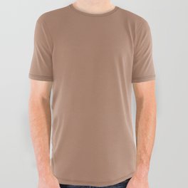 Chestnut Bisque All Over Graphic Tee