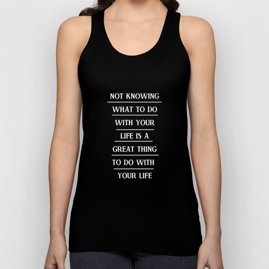 Notknowing Unisex Tank Top