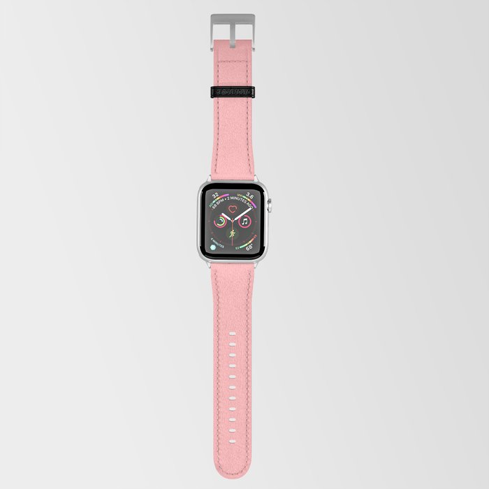 Monochrome pink 255-170-170 Apple Watch Band