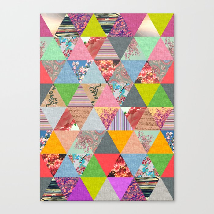 Lost in ▲ Canvas Print