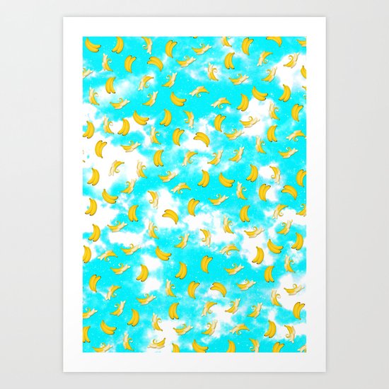 Bananas Art Print
