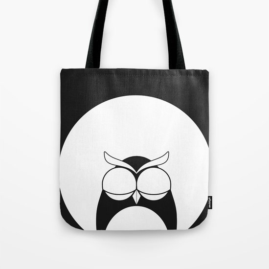 Sleepy owl Tote Bag