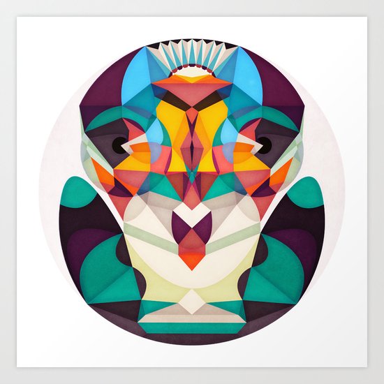Not Right but Bright Art Print
