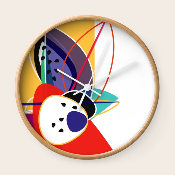 Abstract Composition Of Superimposed Geometric Shapes Exotic