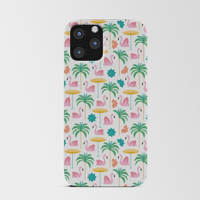 Palm Springs Mid Century Pool Party iPhone Card Case