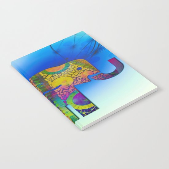 Exploding Elephant Notebook