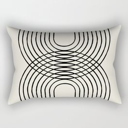 Arch duo 1 Mid century modern Rectangular Pillow