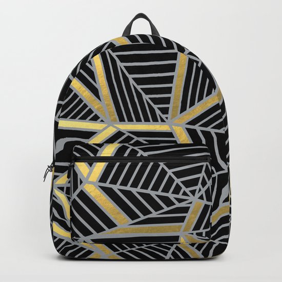 Ab 2 Silver and Gold Backpack