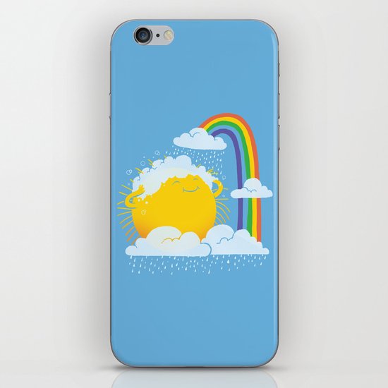 Rainy day iPhone & iPod Skin