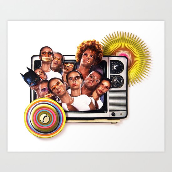 Cannon fodder | Collage Art Print