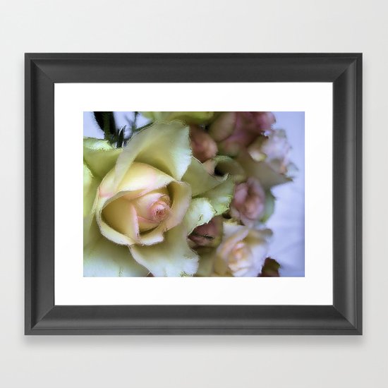 DREAMER (champagne rose) Framed Art Print