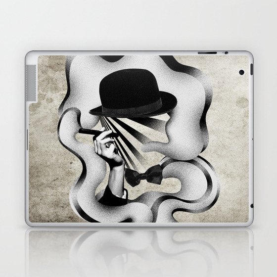 gentle smoke Laptop & iPad Skin