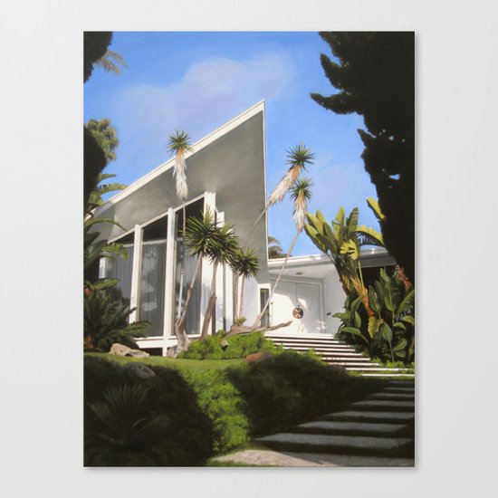 San Diego Modern Pathway Canvas Print