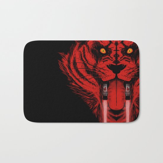 Dark Side Saber-Toothed Tiger Bath Mat