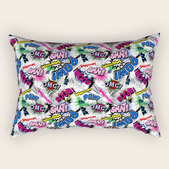 Pop Art Boom!!! Rectangular Pillow