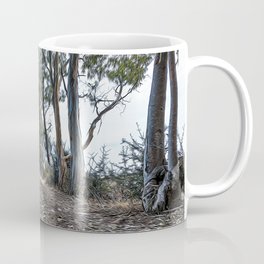Dirt road in the countryside of southern Italy Coffee Mug