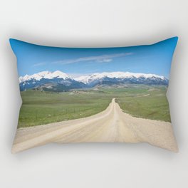 Old Country Road Rectangular Pillow