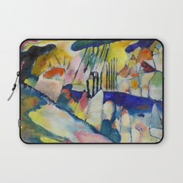 Wassily Kandinsky Landscape with Rain Laptop Sleeve