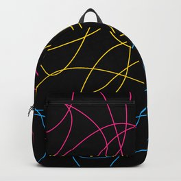 Abstract Threads – Pansexual Pride Flag Backpack
