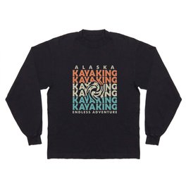 Alaska kayak adventure Long Sleeve T-shirt