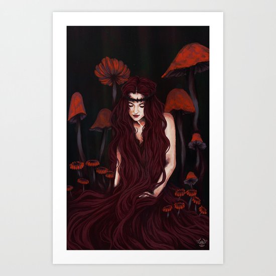Keeper of the forest Art Print