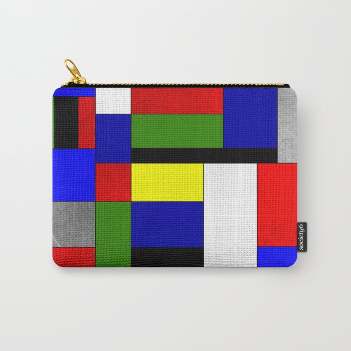 Mondrian #4 Carry-All Pouch