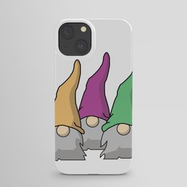 Minimalist Scandinavian Gnomes iPhone Case