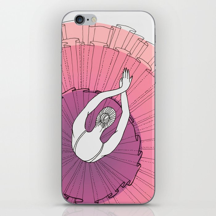 Pink Ballerina iPhone Skin