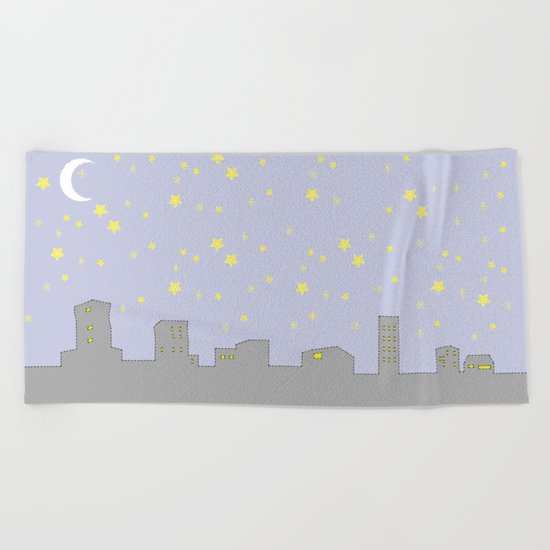 Stars Beach Towel