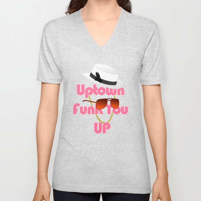 Uptown Funk V Neck T Shirt