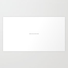 Normal People Art Prints For Any Decor Style Society6