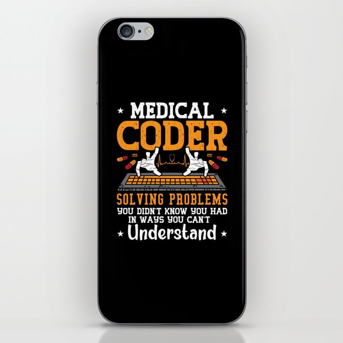 Medical Coder Solving Problems Assistant Coding iPhone Skin