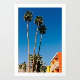 Palm Springs Vibes V Art Print
