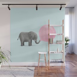 Elephant Painting Wall Murals For Any Decor Style Society6