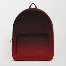 Red & Black Glitter Gradient Backpack | Gothic, Graphicdesign, Black, Bloodred, Goth, Colorful, Vampire, Crimson, Colorfade, Colorshift 