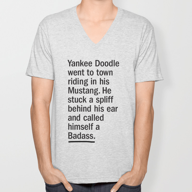 yankee v neck shirts