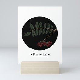 Rowan Tree (Color) Mini Art Print