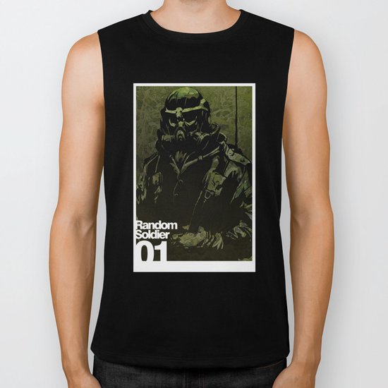 Random Solider 01 Biker Tank