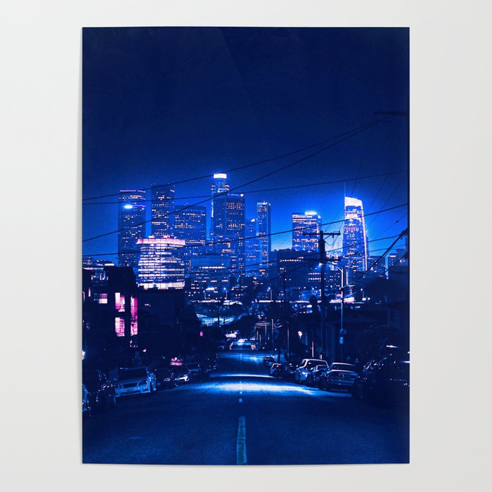 Los Angeles - Lonely Road Poster