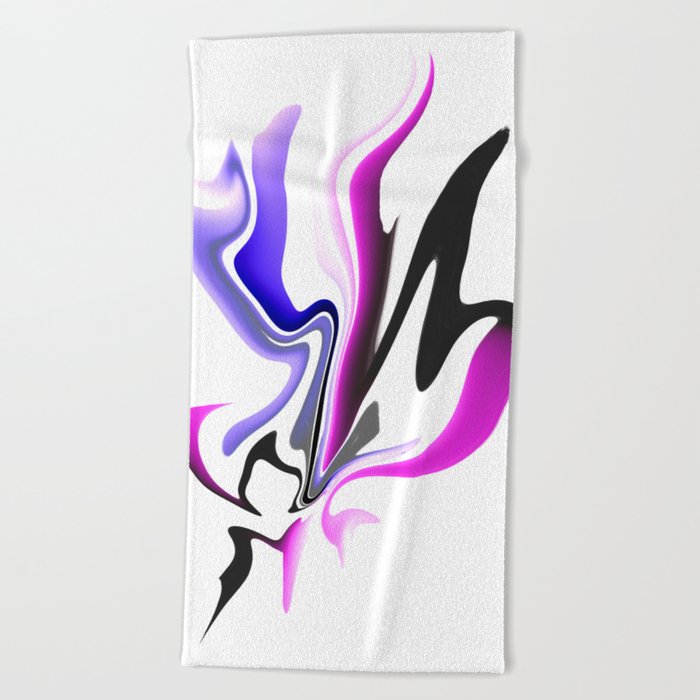 Polar Fire Beach Towel