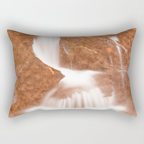 Vintage Velvet Waterfall Rectangular Pillow