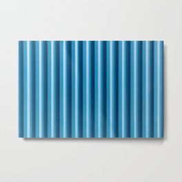 Blue Stripes Metal Print | Pattern, Stripes, Cool, Lightblue, Navybluepattern, Aquablue, Bluestriped, Striped, Navyblue, Trending 