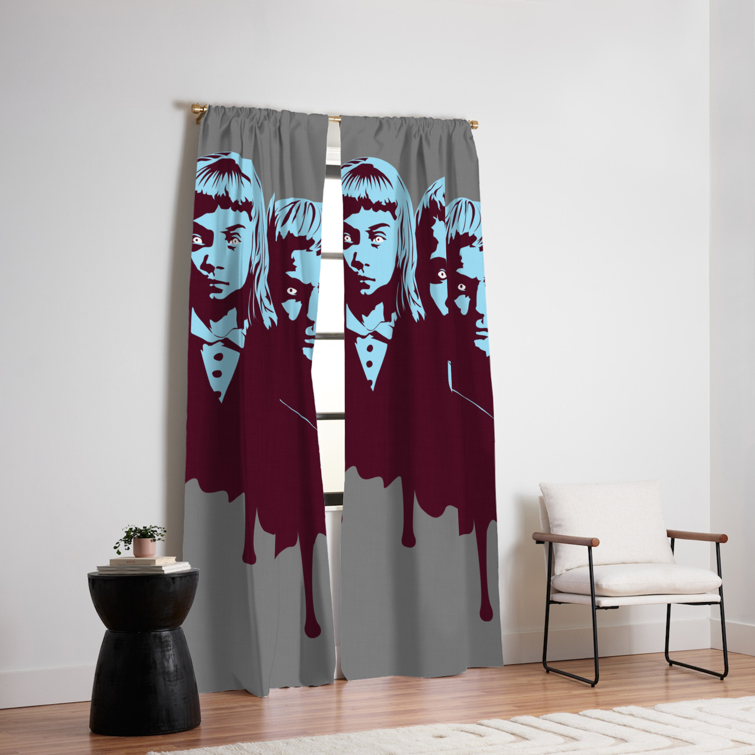 Scary Children Blackout Curtain By Theelectricjoy Society6