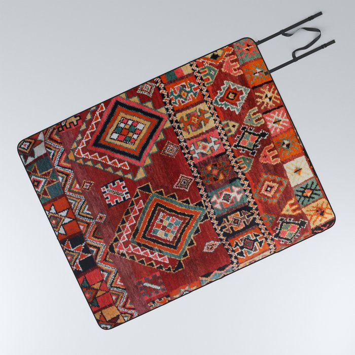 Moroccan picnic on sale rug